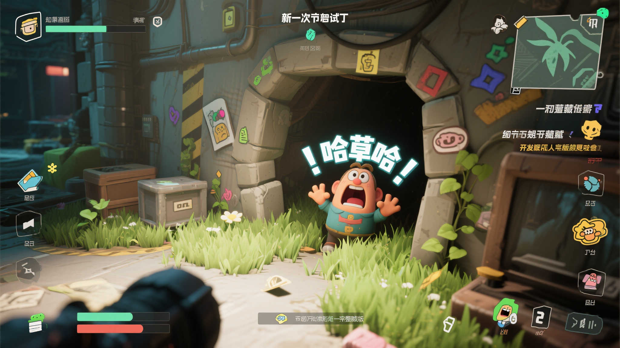 此外，试玩中还埋藏了许多小彩蛋，比如某个
